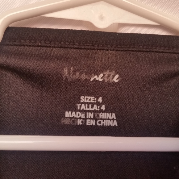 NANNETTE Black Special Occasions Dress Size 4 - Picture 7 of 8